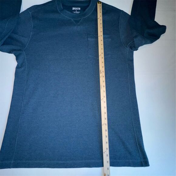 Duluth Trading Mens Big and Tall XL Waffle Knit Long Sleeve Shirt Dadcore Henley - Picture 6 of 6